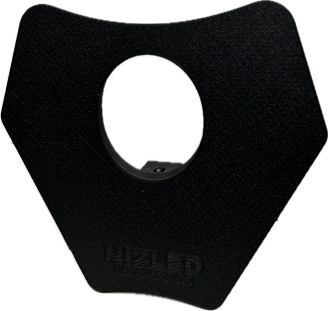 Svart lampfäste för KTM 2024, designat för Nizled 1xR40DRL eller E40D.