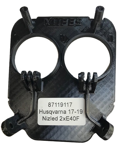 Lamphållare för Husqvarna 2017-2019, Nizled 2xE30F/E40F.
