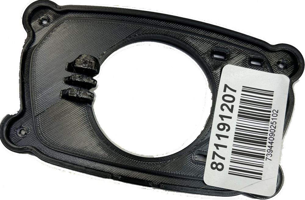 Lampfäste av plast för Kawasaki 1xE30/E40F 2021-