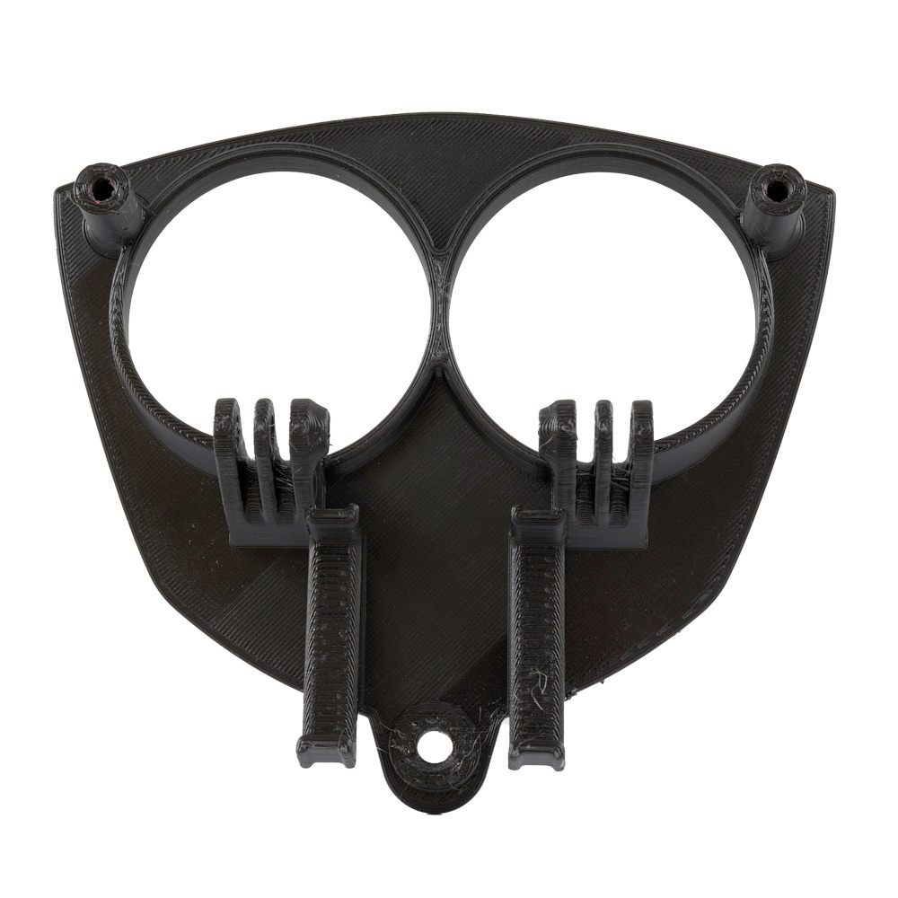 3D-printat lampfäste för GASGAS 2021-2023 med plats för två lampor.