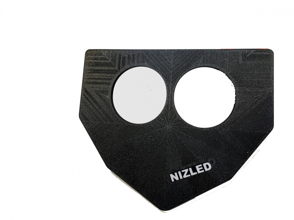 Lampfäste för GoPro, designat för Yamaha 2019-2023, Nizled 2xE30F/E40F.