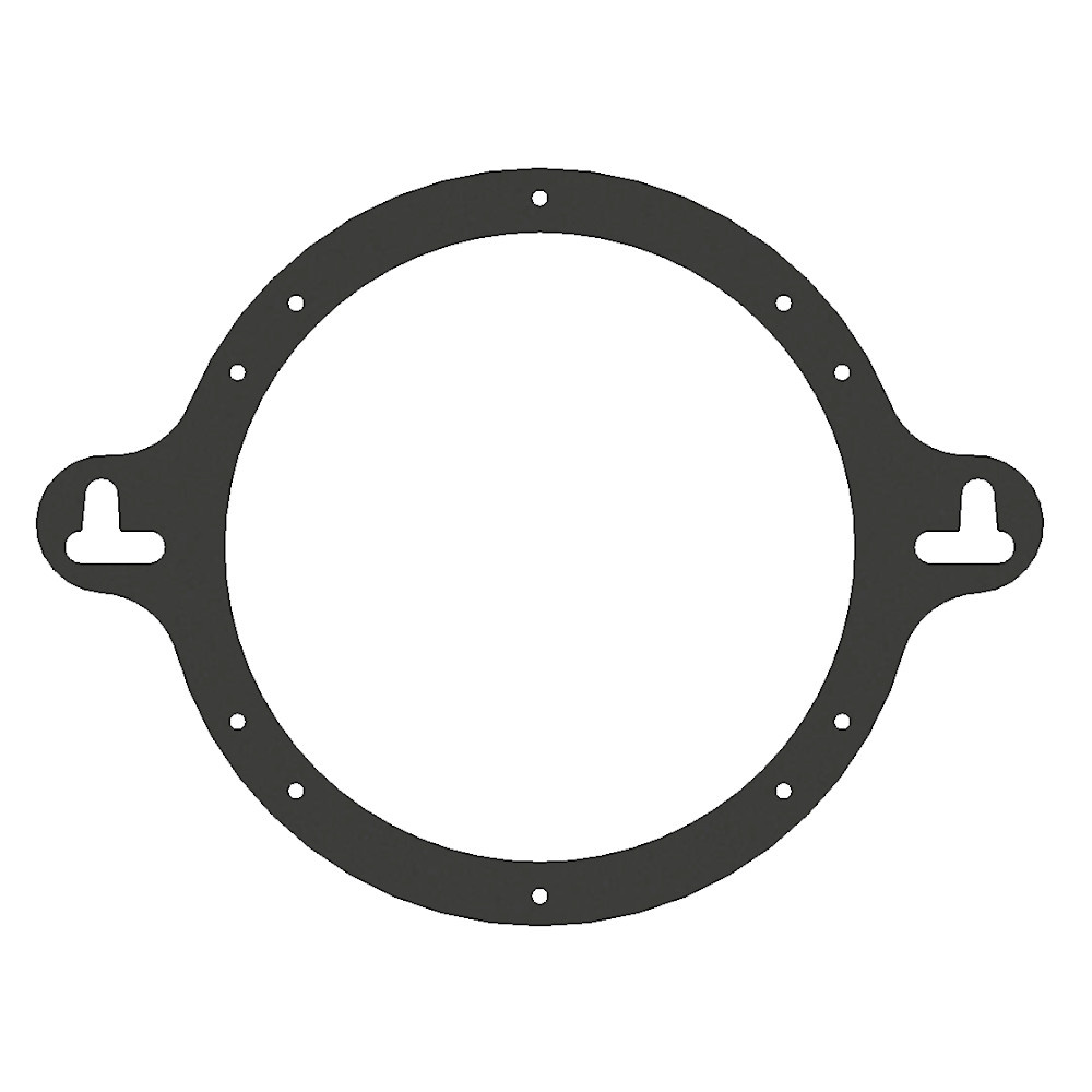 Adapterring för högtalare, cirkulär med fästhål.