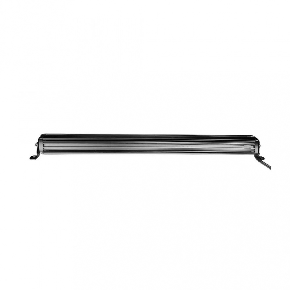 Kurvad LED-ramp för arbetsbelysning, svart aluminiumkapsling.