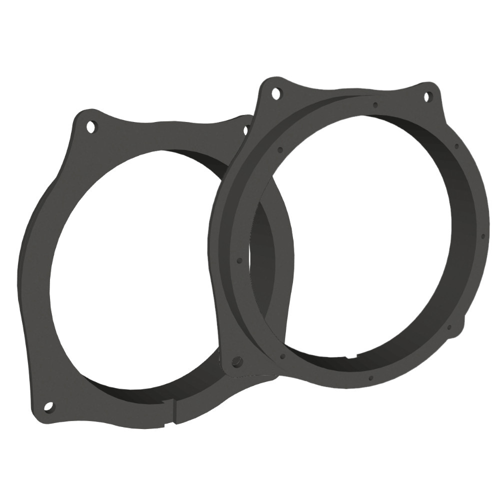 Högtalaradapter för BMW i4, 6.5 tum, par av plast.