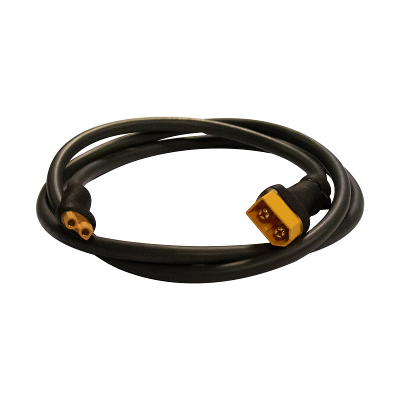 Förlängningskabel 70 cm med XT60- och XT30-kontakter.