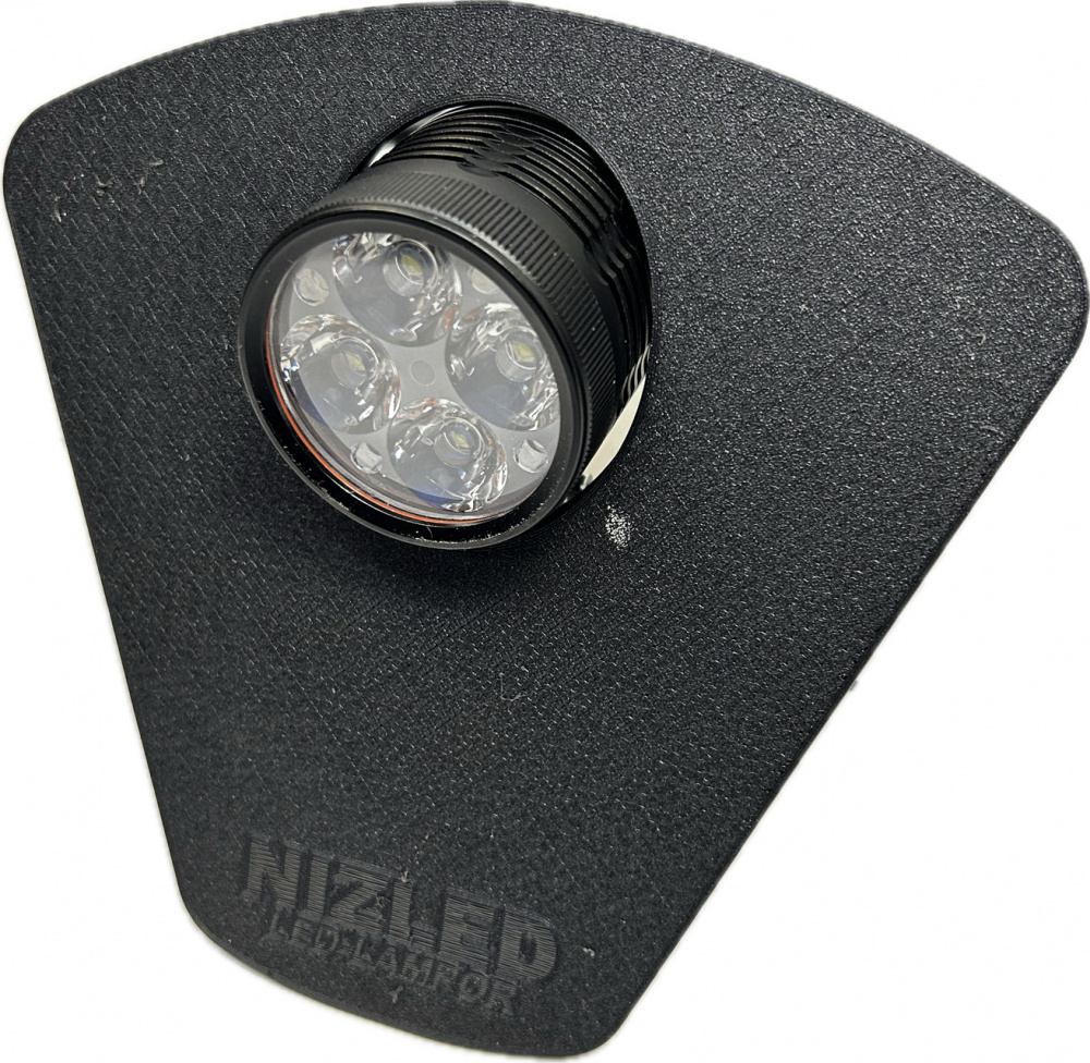 Lampfäste med NIZLED R40DRL, designat för GASGAS 2024, 40w.