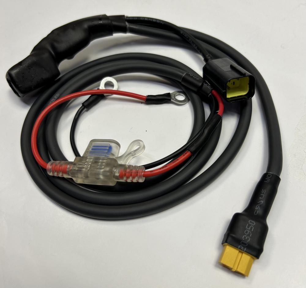 Strömkabelsats med relä, kontakt och ledningar för KTM/Husa/GASGAS 2024.