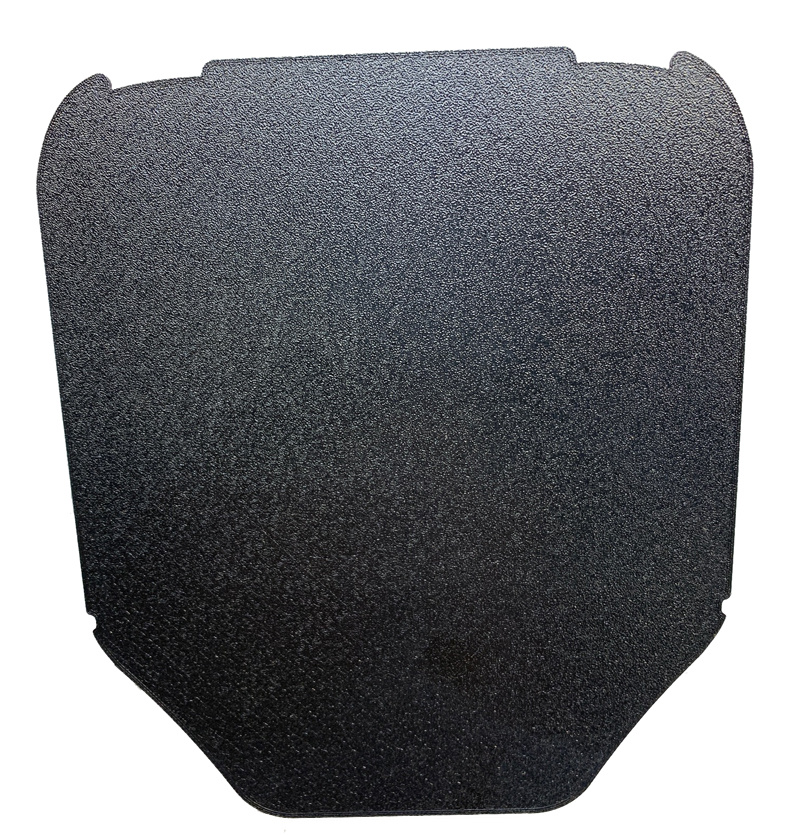 Skyddsplåt i svart för lamphus, passar Husqvarna 2017-2019.