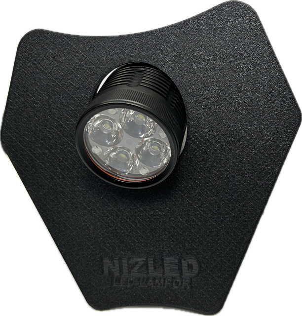 Lampfäste med NIZLED 40W kallvit LED-lampa för KTM 2024-.