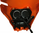 Dubbelkåpa 110w KTM 2020-2023, orange, kallvit 2xE40F NIZLED