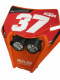 Dubbelkåpa 110w KTM 2020-2023, orange, kallvit 2xE40F NIZLED