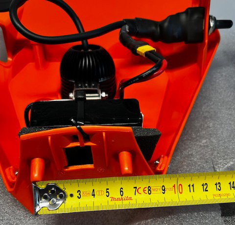 Singelkåpa 40W till KTM 85cc, med 7ah batteri, NIZLED R40DRL kallvit