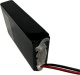 Li-ion slimmat batteri 16,8volt BMS 9Ah Li-ion-batteri, 16,8V, 9Ah, slimmad design med två kablar.