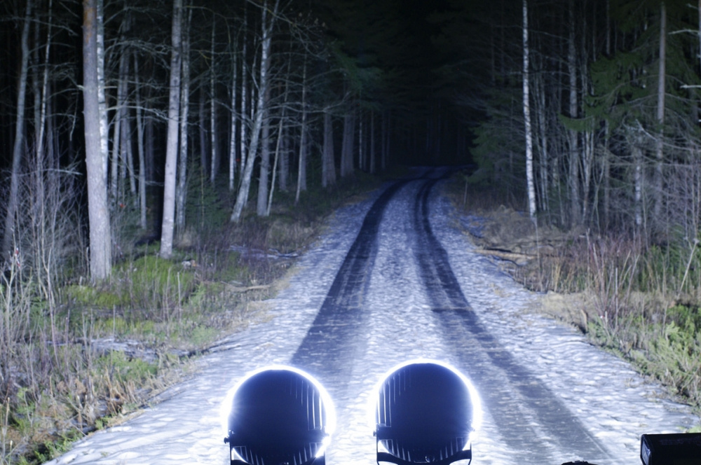 NIZLED Extraljus LED 240mm - 225W - 4,25kg