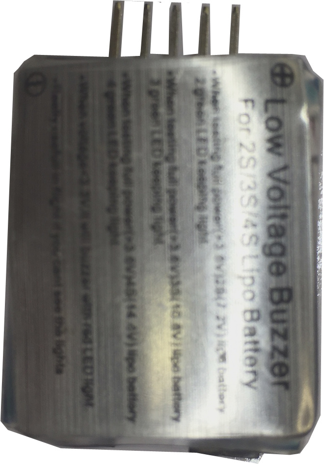 LiPo volt alarm 2-4 cell