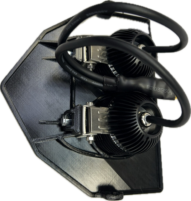 Dubbelfäste för lyktor, designat för Yamaha WR 2019-2023.