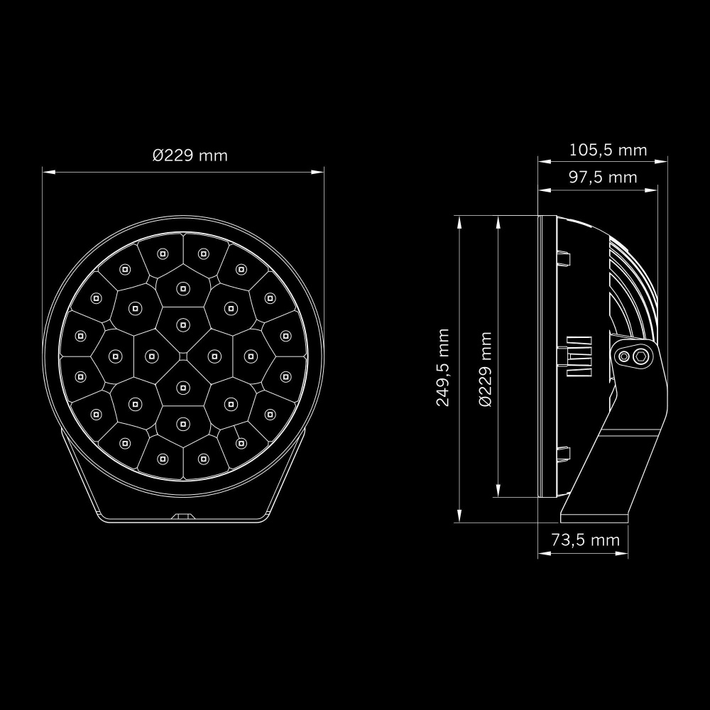 Strands Yukon 2.0 Spot Extraljus 9