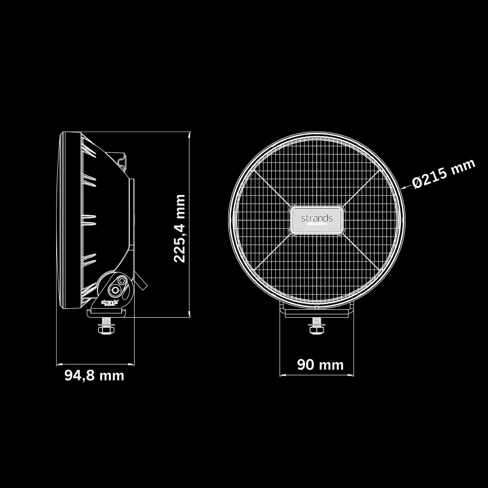Strands IZE LED OG Extraljus 9
