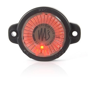 Strands Positionsljus LED Röd,12-24V E-Märkt.