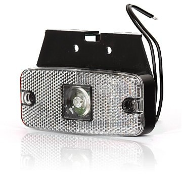 Strands Positionsljus LED 111X50Mm Vit 12-24V,12-24V E-Märkt