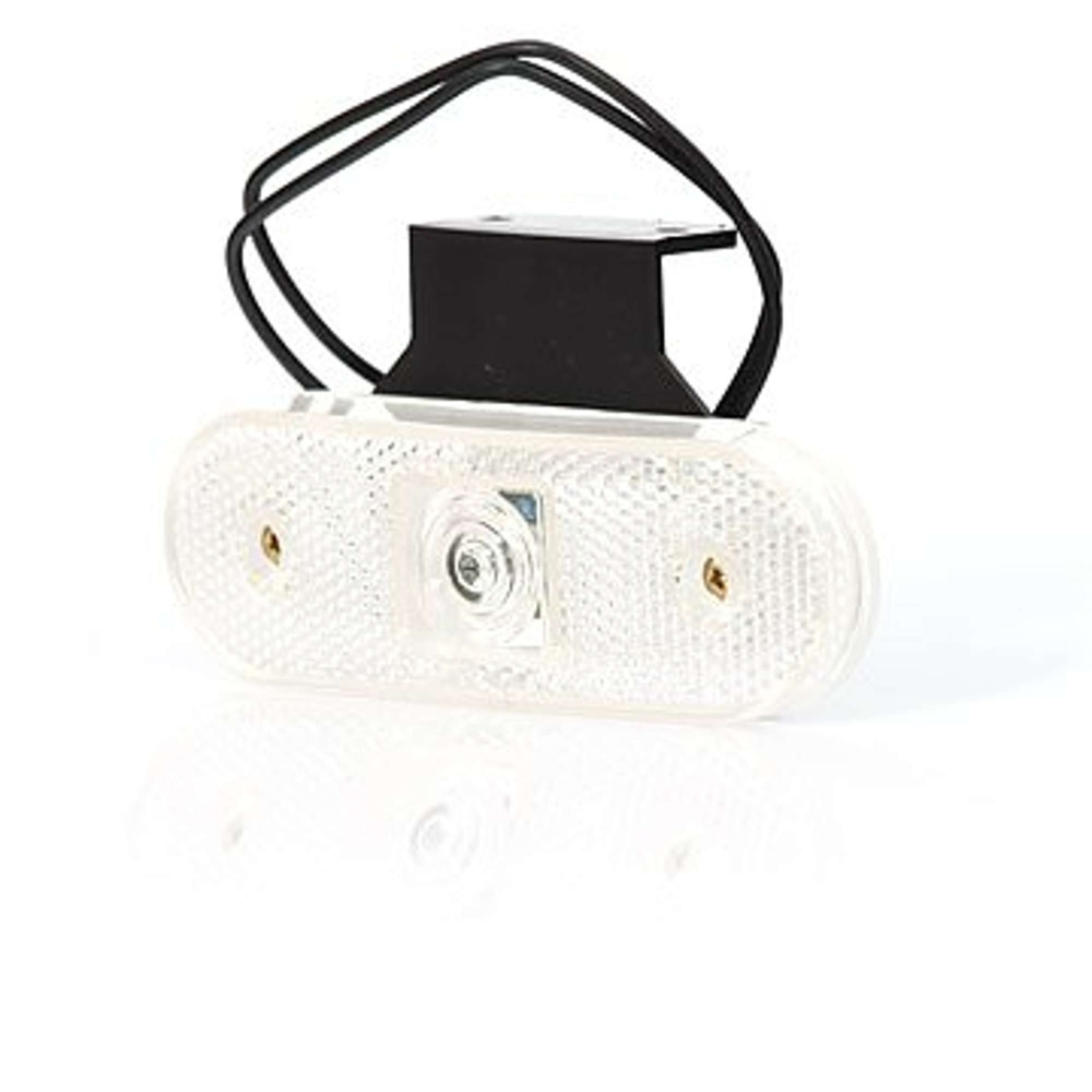 Strands Pos. Ljus Vit 12-24V Med Fäste,Och Reflex. E-Märkt. LED