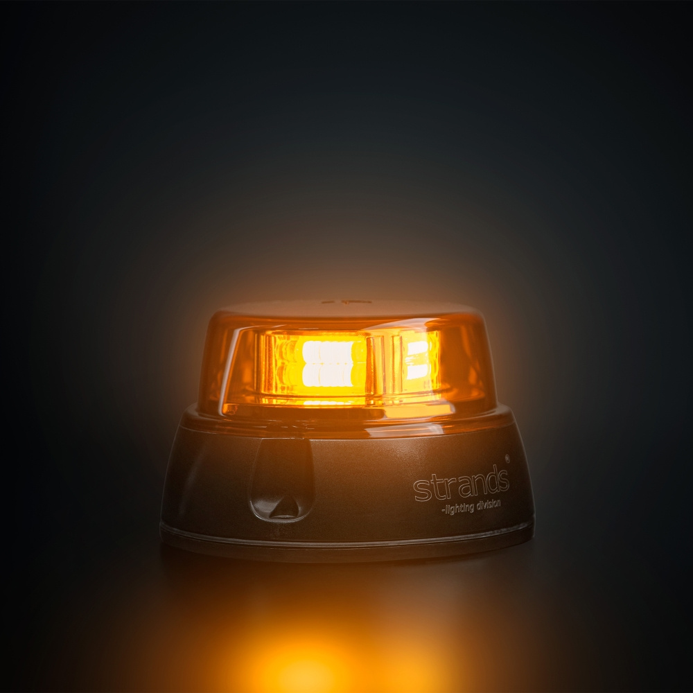 Strands Freedom Lighthouse Roterande Varningsljus 130Mm Planmontage