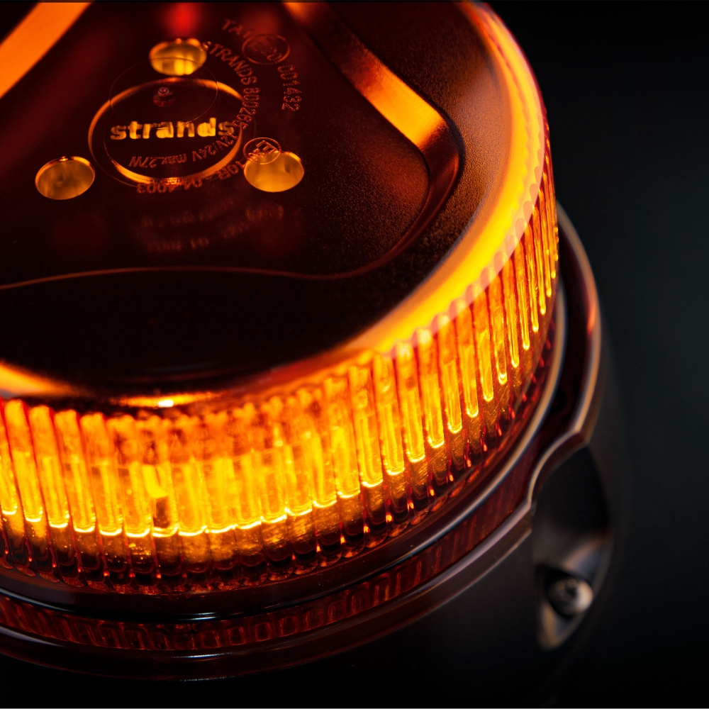 Strands Freedom Lighthouse XL Roterande Varningsljus Orange Lins