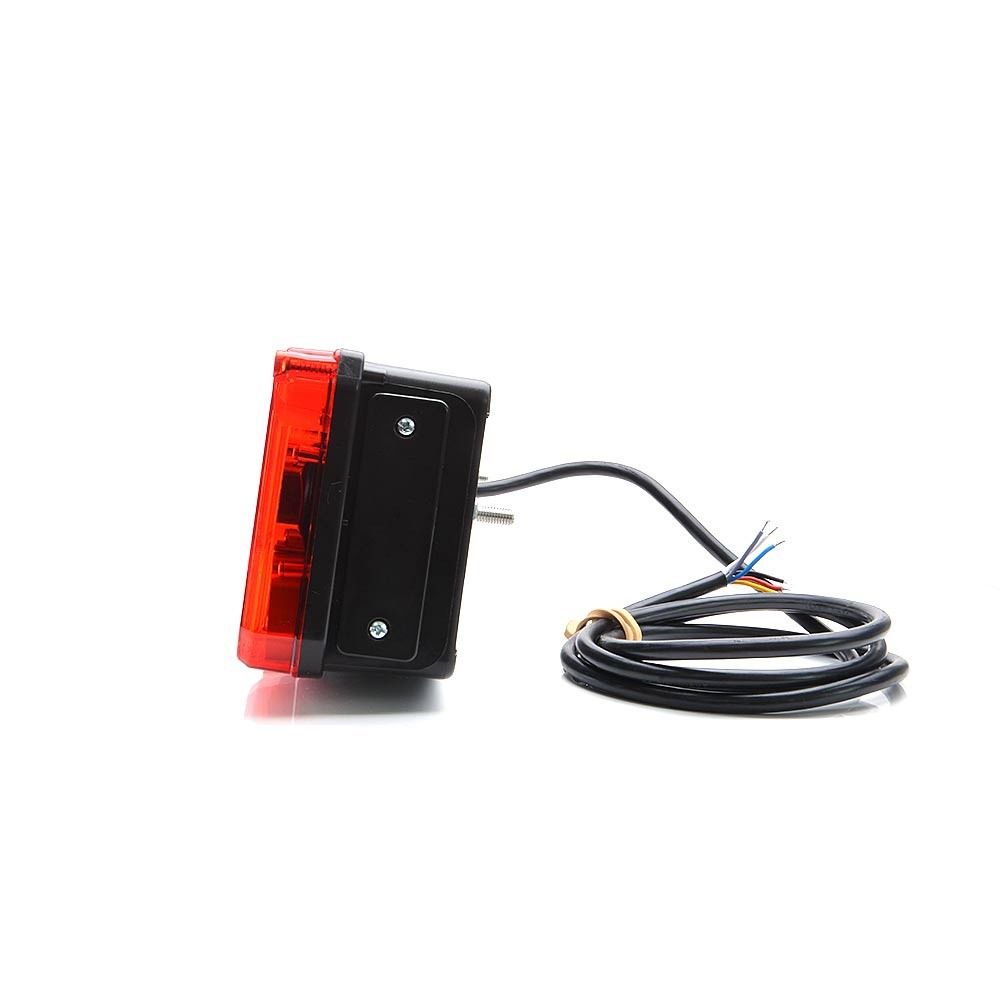 Strands Baklampa 5 Kammare LED Bil Vä,Med NS Belysning Neråt 12/24V