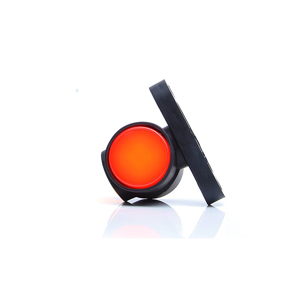 Strands Gummiarm Rak, Vit, Orange & Röd