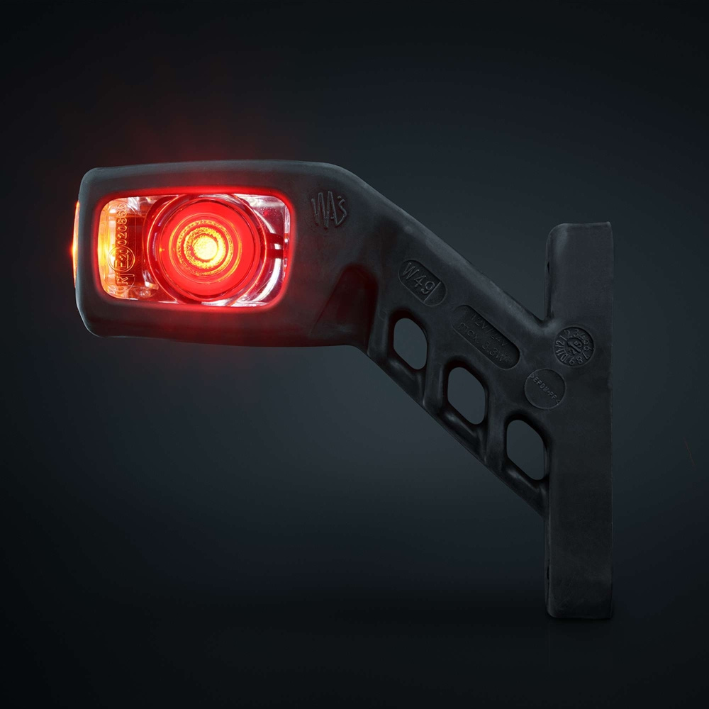 Strands Gummiarm Kort Vänster Sido Positionljus