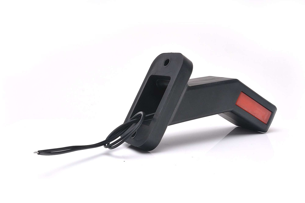 Strands Gummiarm Mellan Höger,12-24V Dc, IP66/68, E-Godkänd