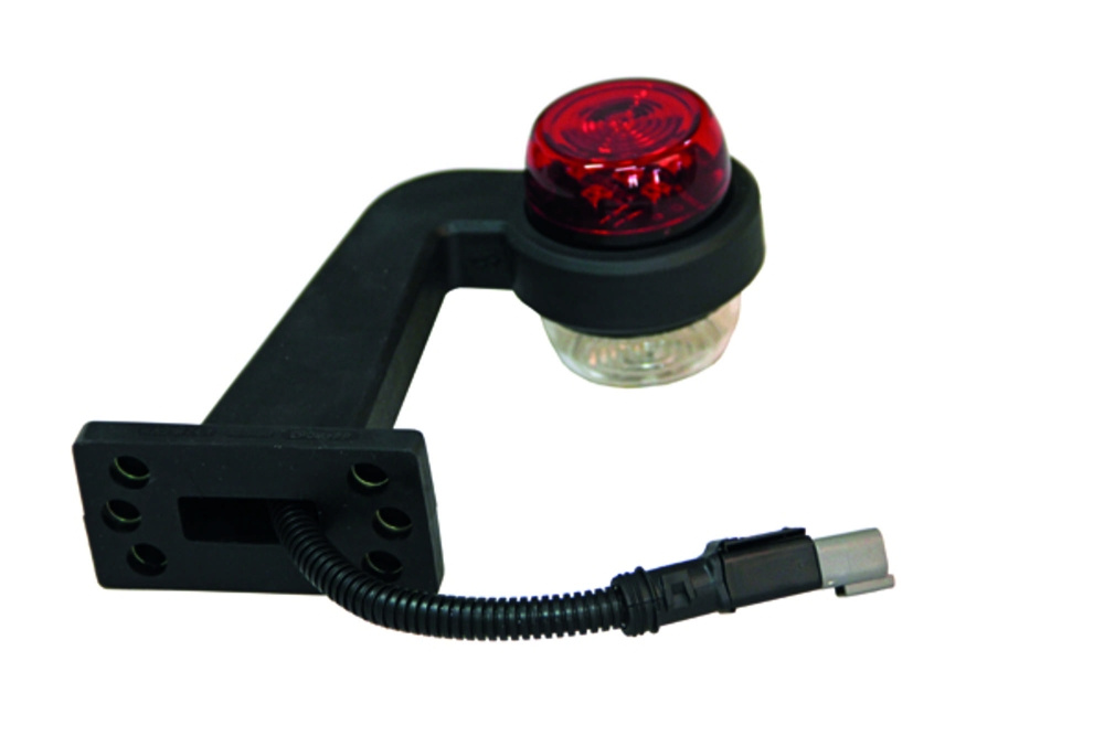 Strands Komplett Vänster Gummiarm med positionsljus, vit och röd