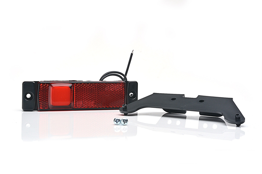 Strands Bak Positionljus Rektangulär