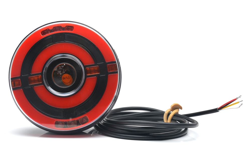 Strands 3 Funk. Bakljus Rund, Blinker