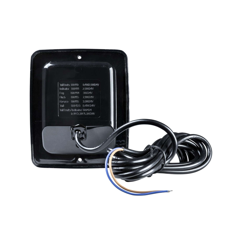 Strands Dark Knight Square Ize LED,Bak-/Bromsljus