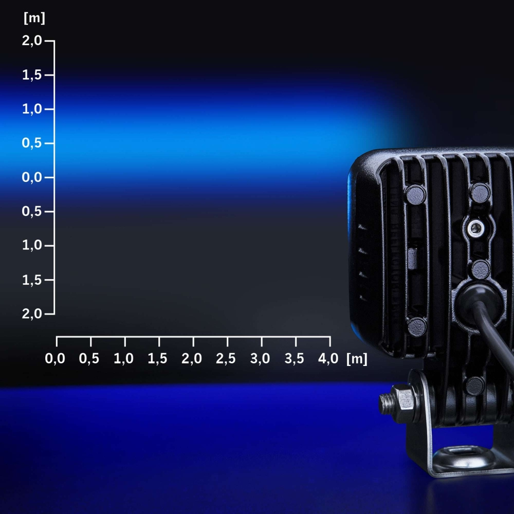 Strands Freedom Blå Linje Trucklampa Arbetsljus 9W