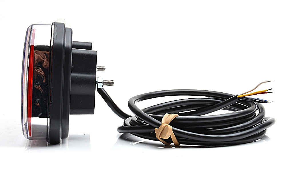 Strands Baklampa LED Universal 12-24V,5 Funktioner. Dynamisk Blinkers