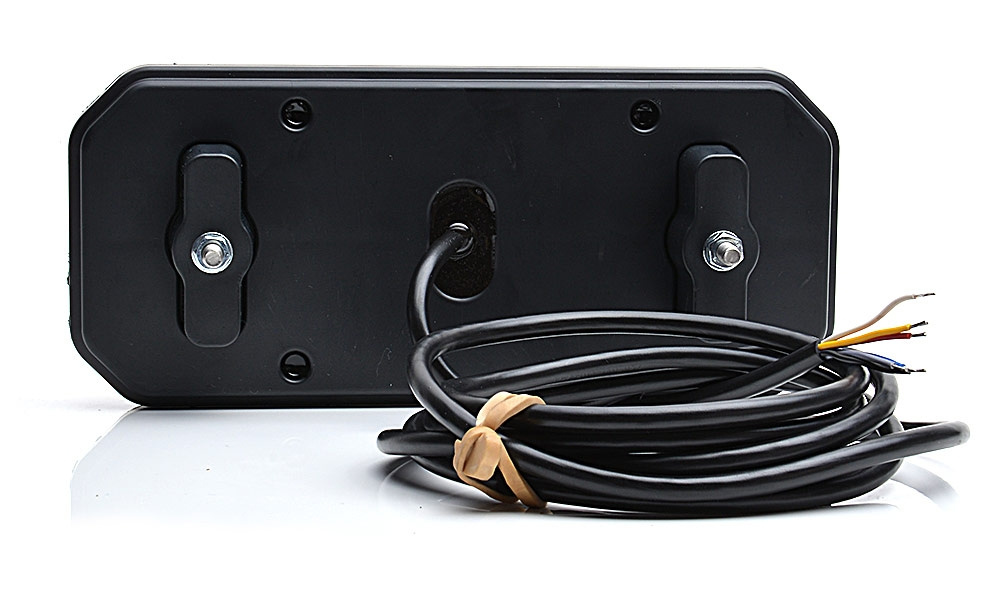 Strands Baklampa LED Universal 12-24V,5 Funktioner. Dynamisk Blinkers