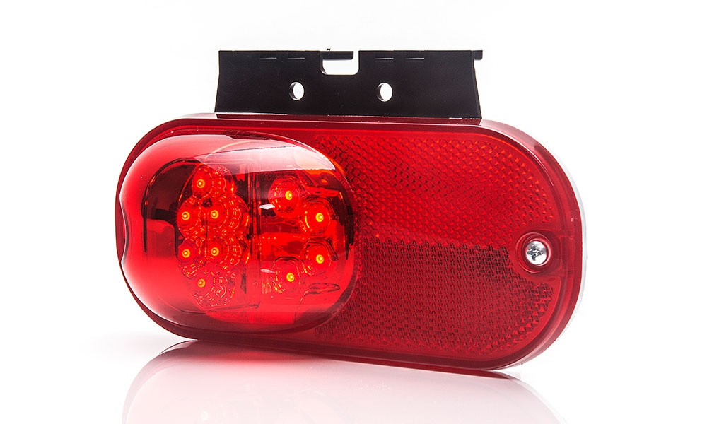 Strands Positionsljus Röd 12-24V DC