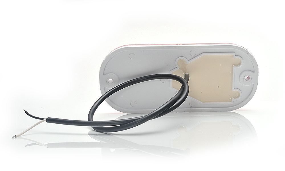 Strands Positionsljus Röd 12-24V DC