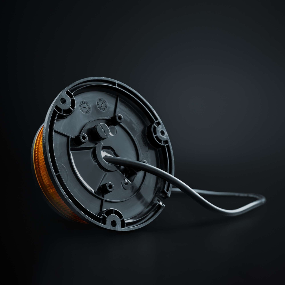 Strands Roterande Varningsljus Slim LED Orange