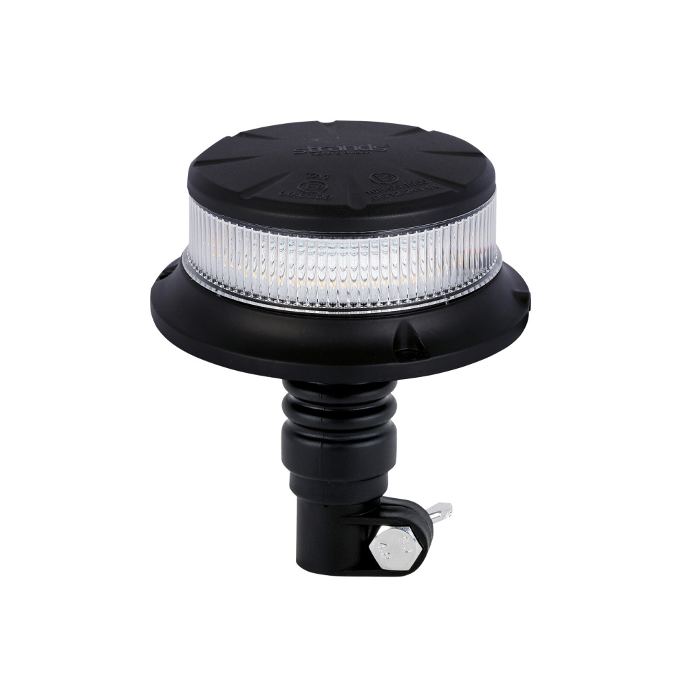 Strands Roterande Varningsljus Orange LED/Stångmontage