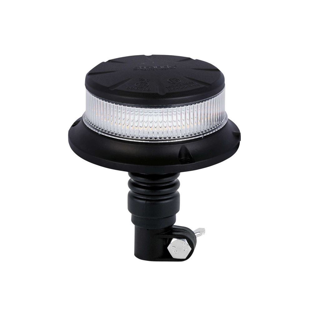 Strands Roterande Varningsljus Orange LED/Stångmontage