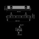 Strands Dark Knight NUUK LEDramp 14 Strands Dark Knight NUUK LEDramp 14