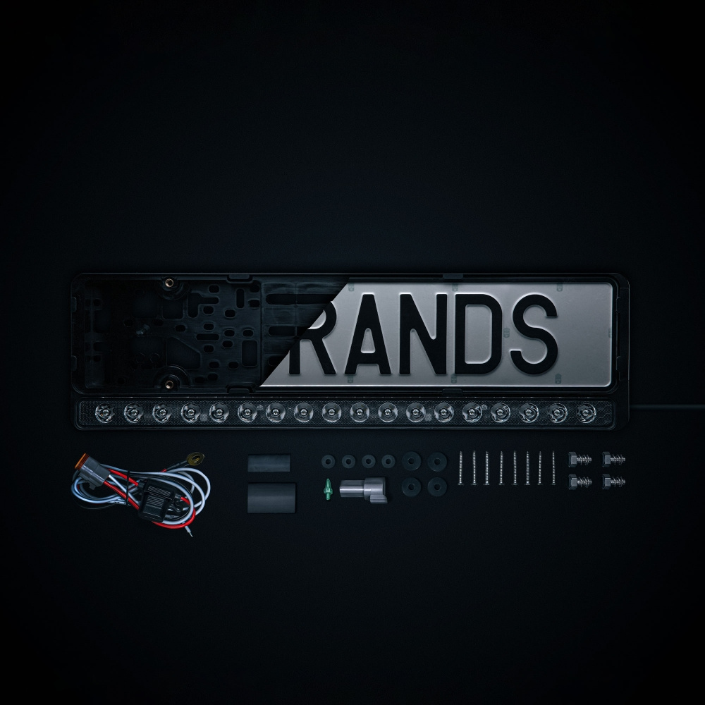 Strands NUUK E-Line Nummerskylts LED-ramp