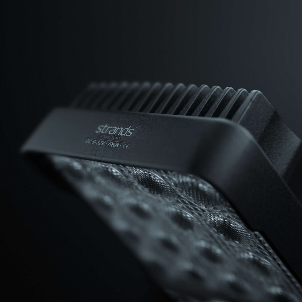 Strands Arbetsljus 25W, 5m Kabel