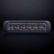 Strands Dark Knight varningsljus, amber, 6 LED, 4 m kabel Strands Dark Knight varningsljus, amber, 6 LED, 4 m kabel