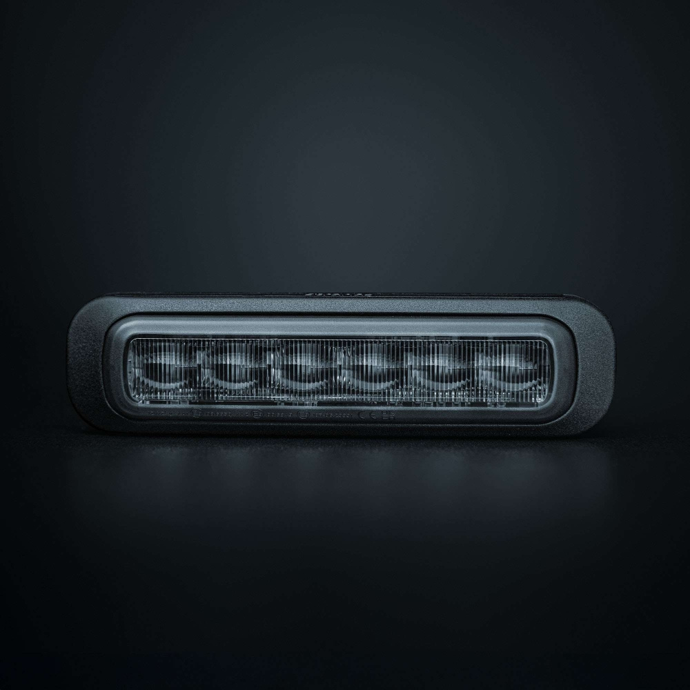 Strands Dark Knight Riktat Blixtljus Blue 6 LED