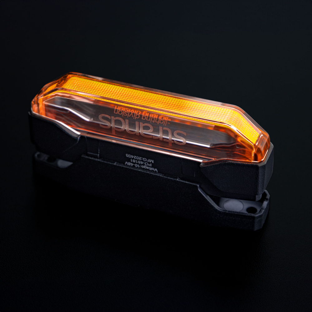 Strands Firefly See ME Orange Sidomarkering/Varningsljus