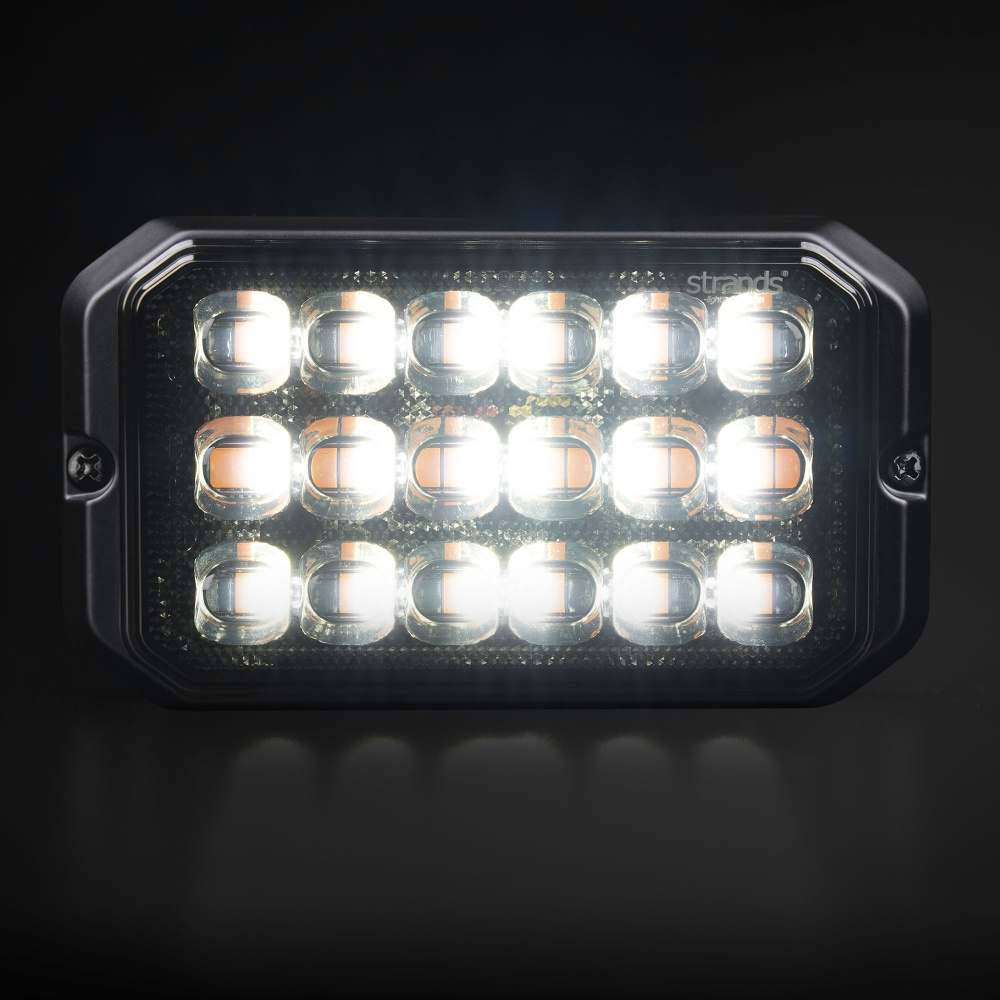 Strands Dark Knight Duo Riktat Blixtljus 18LED
